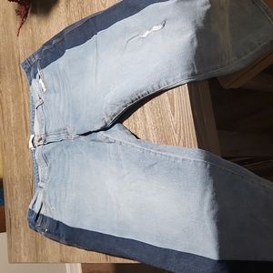 Mid-ris straight signature fit jeans